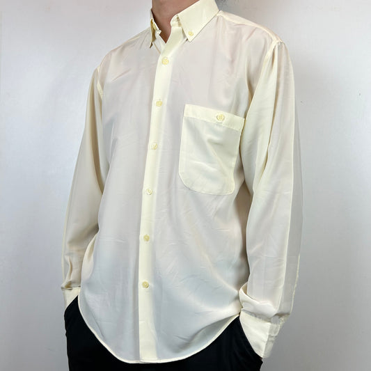 Long sleeve cream shirt