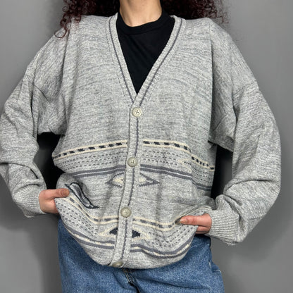 Patterned cardigan
