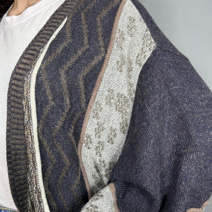 Patterned cardigan