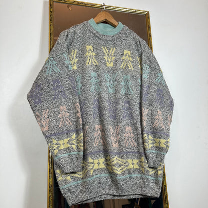 Patterned sweater