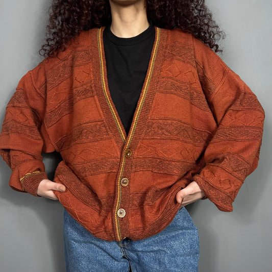 Patterned cardigan