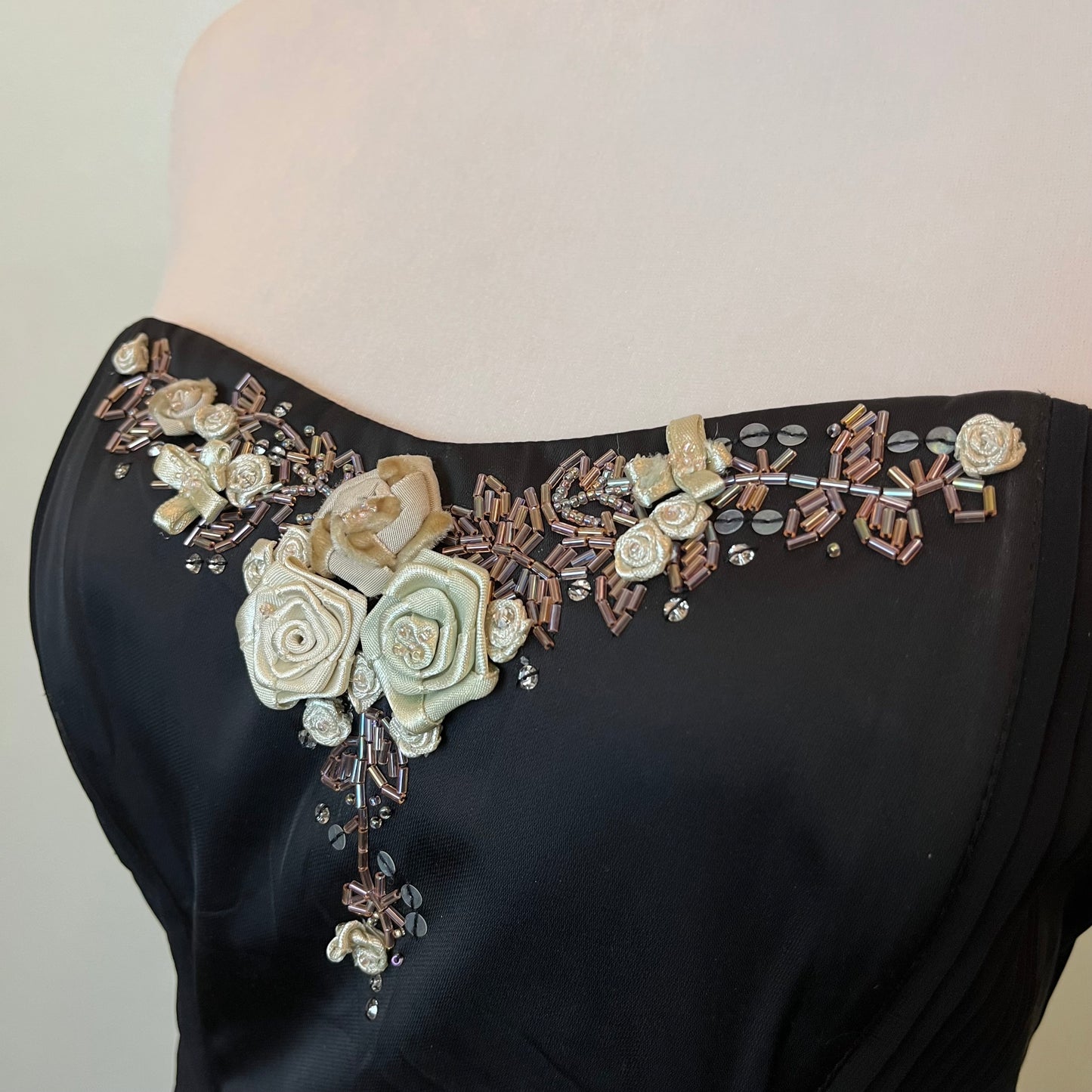 Beaded corset