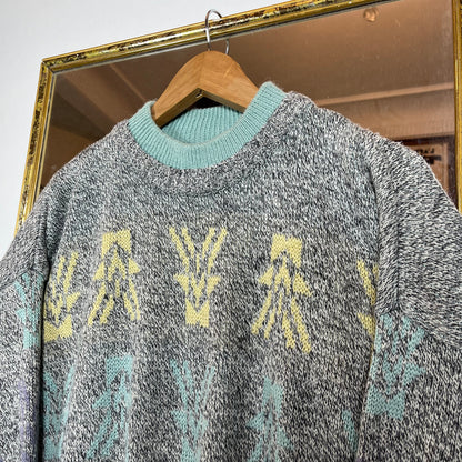 Patterned sweater