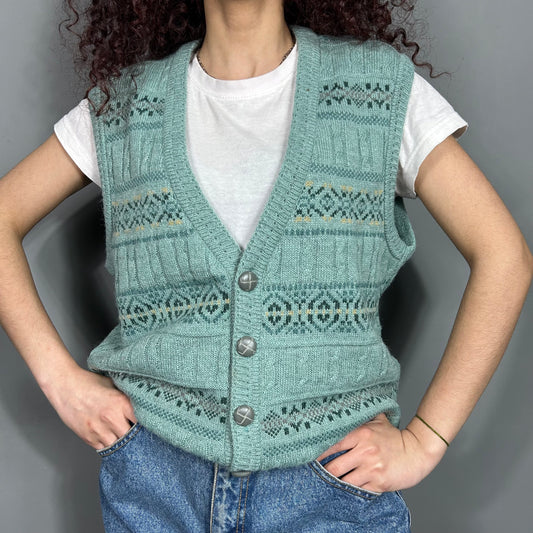 Patterned vest