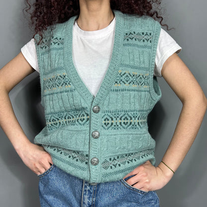 Patterned vest