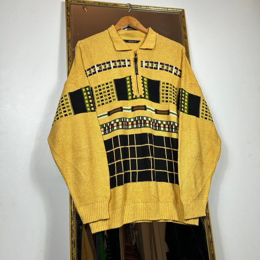 Patterned sweater