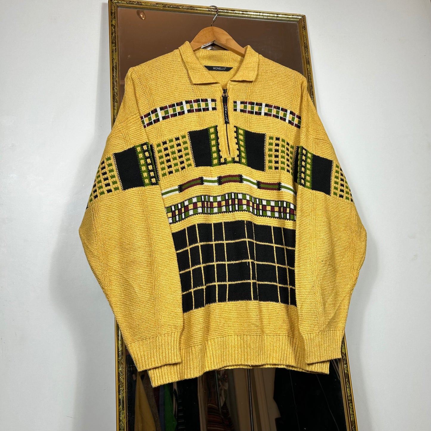 Patterned sweater