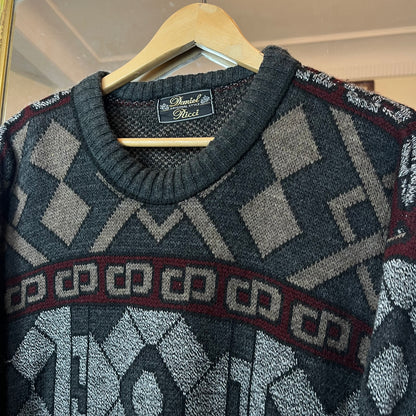 Patterned sweater