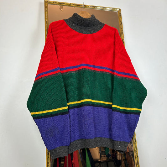 Colourful sweater