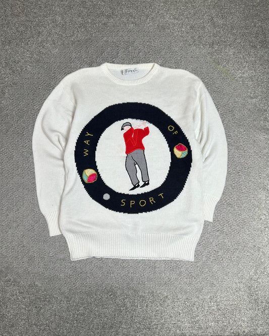Vintage golf sweater