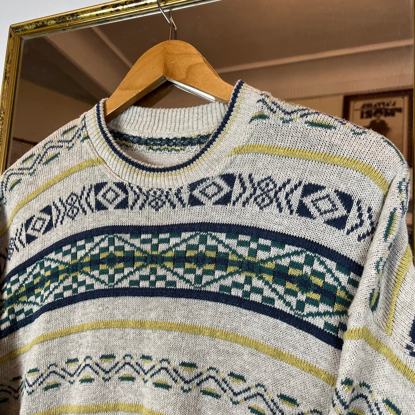 Patterned sweater