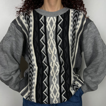 Patterned sweater