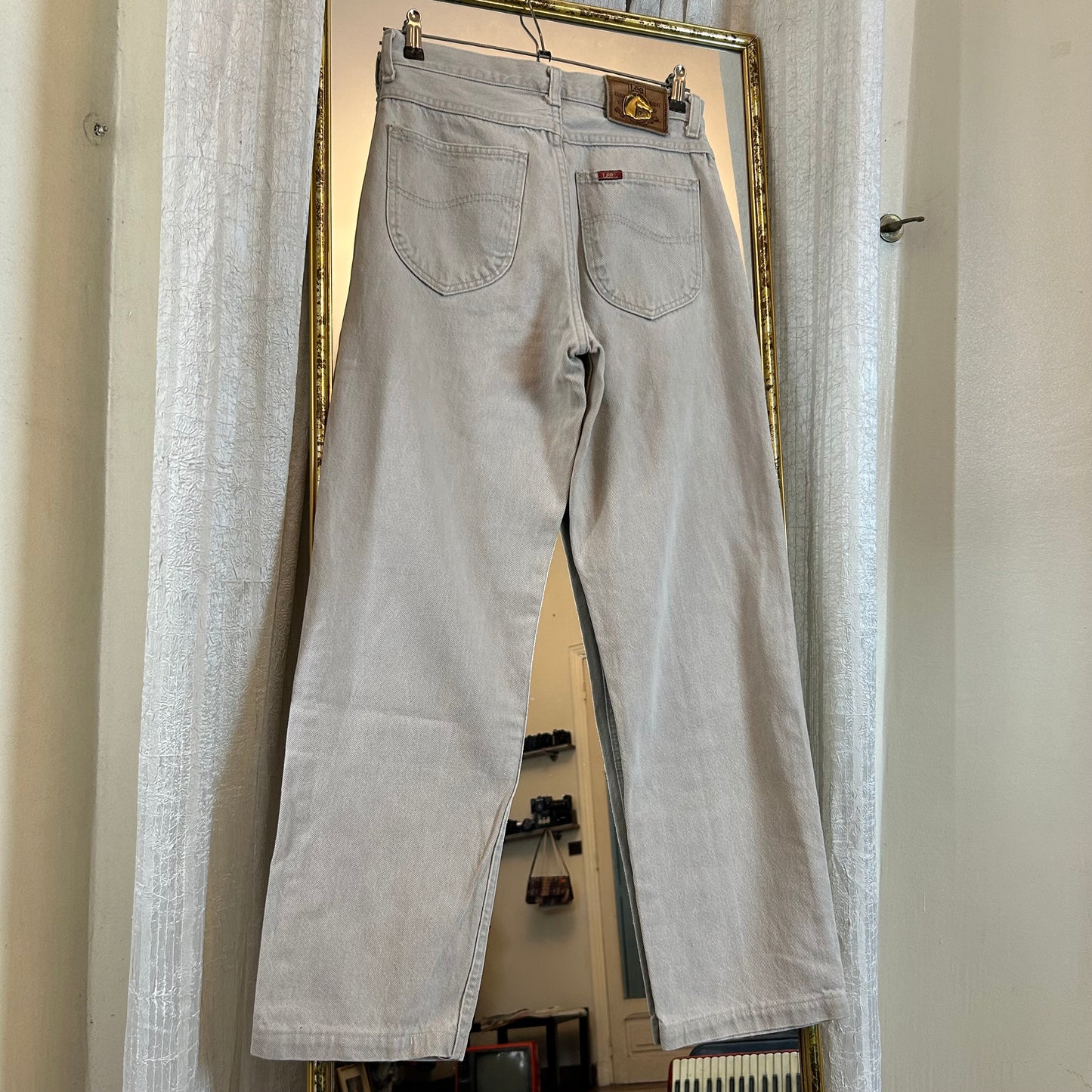 Lee light grey pants