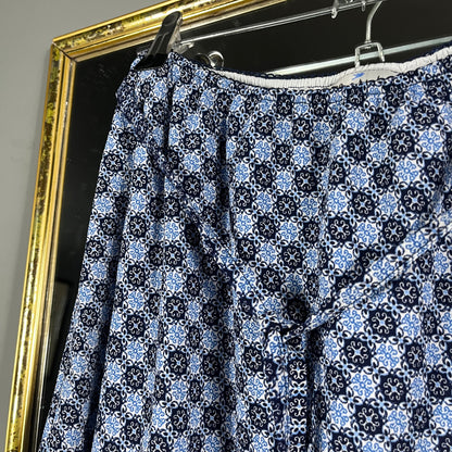 Mini patterned skirt