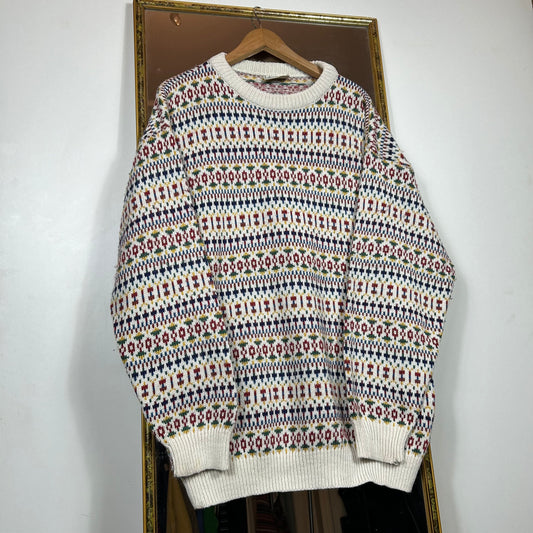 Patterned sweater