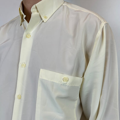 Long sleeve cream shirt