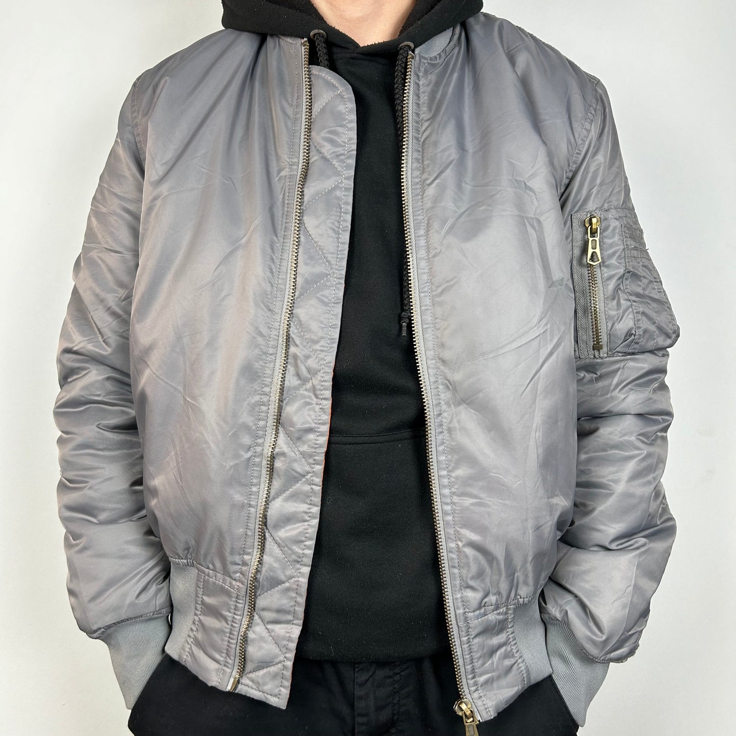 Grey bomber