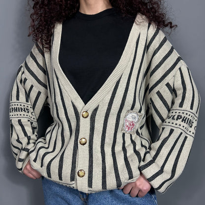 Striped cardigan
