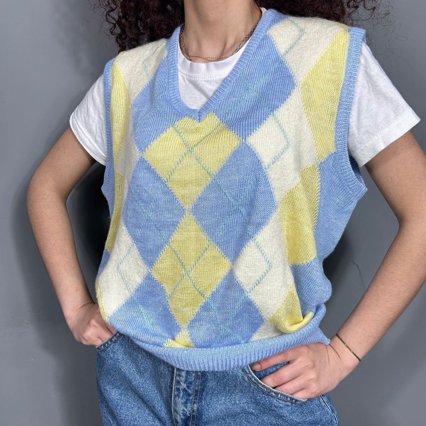 Patterned vest