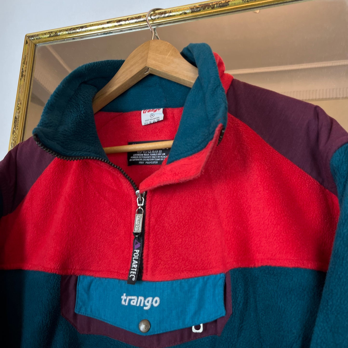 Color block fleece