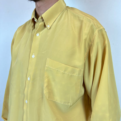 Long sleeve yellow shirt