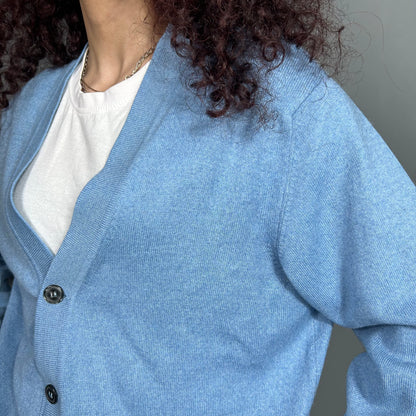 Light blue cardigan