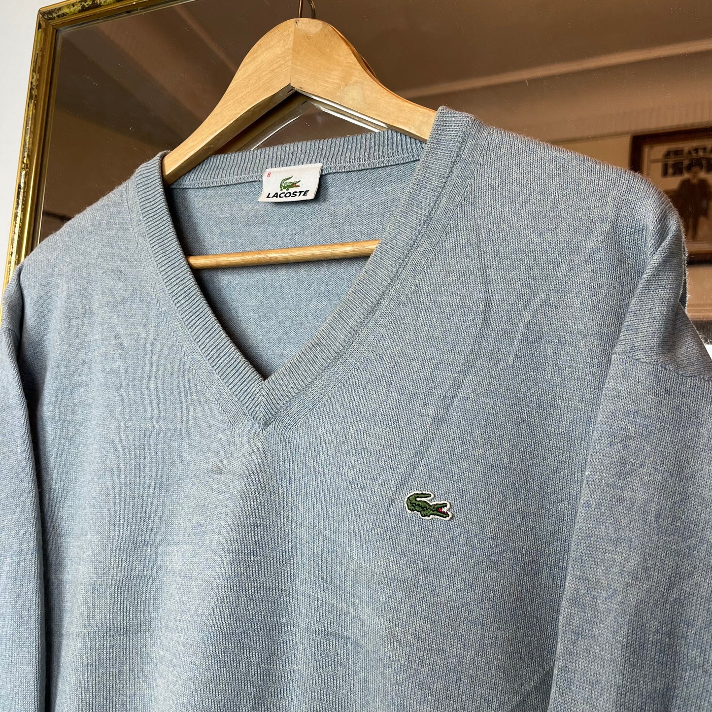 Lacoste V neck sweater