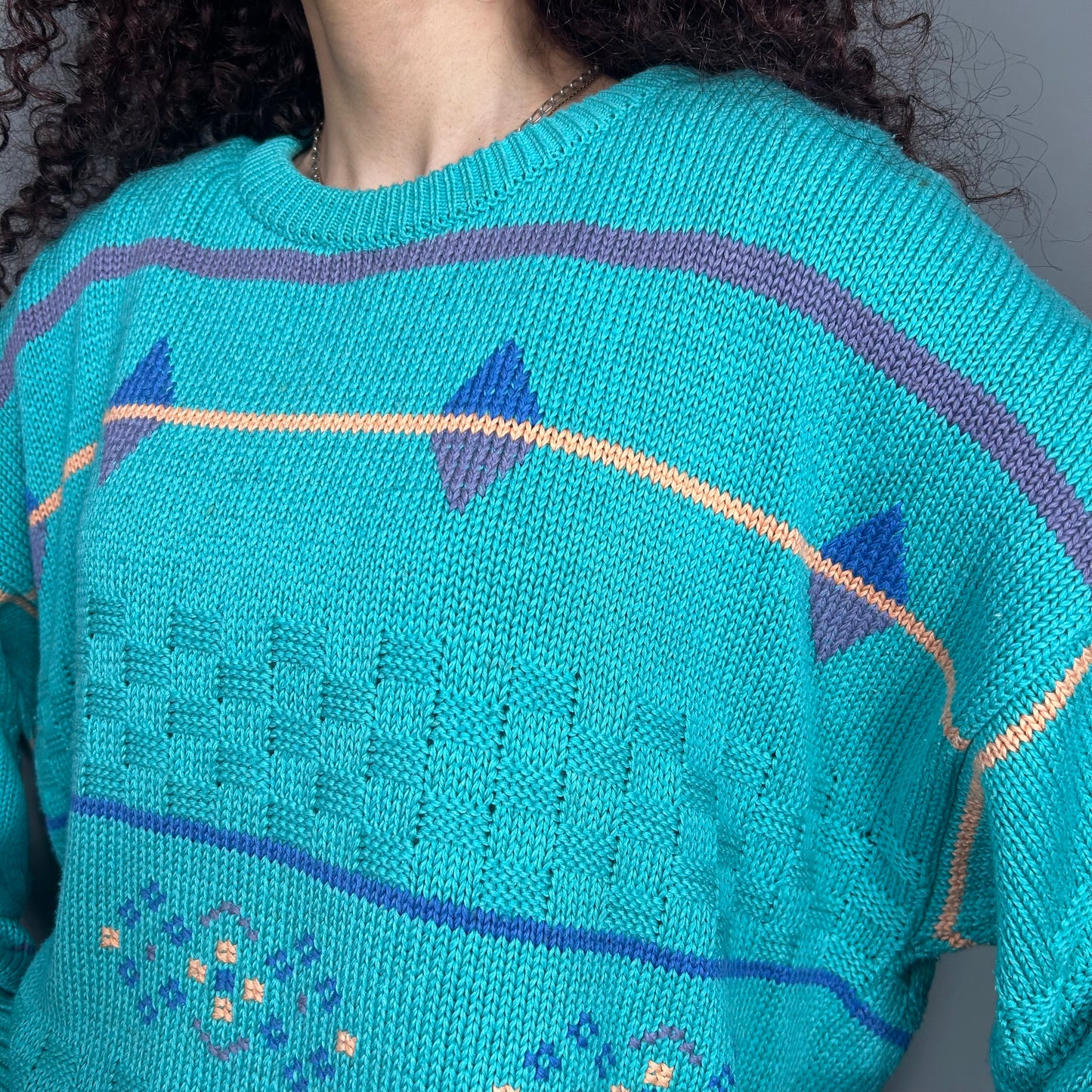 Patterned sweater
