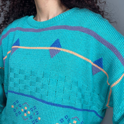 Patterned sweater