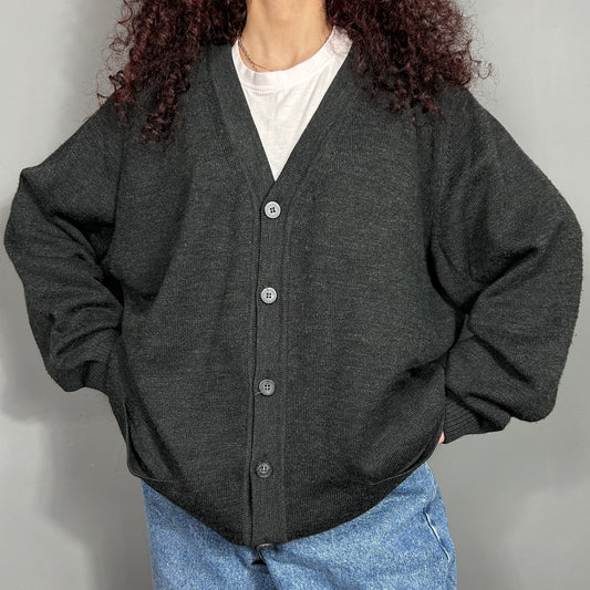 Grey cardigan