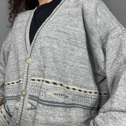 Patterned cardigan