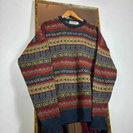 Patterned sweater