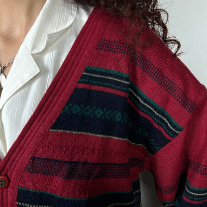 Patterned cardigan