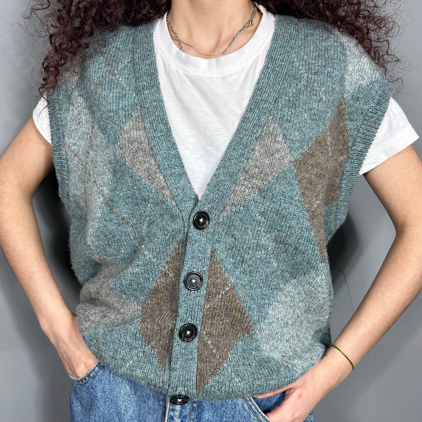 Patterned vest