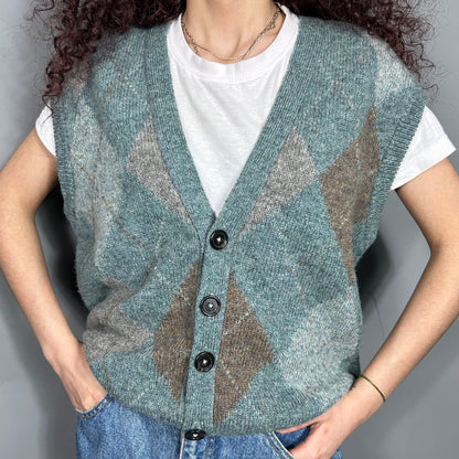 Patterned vest