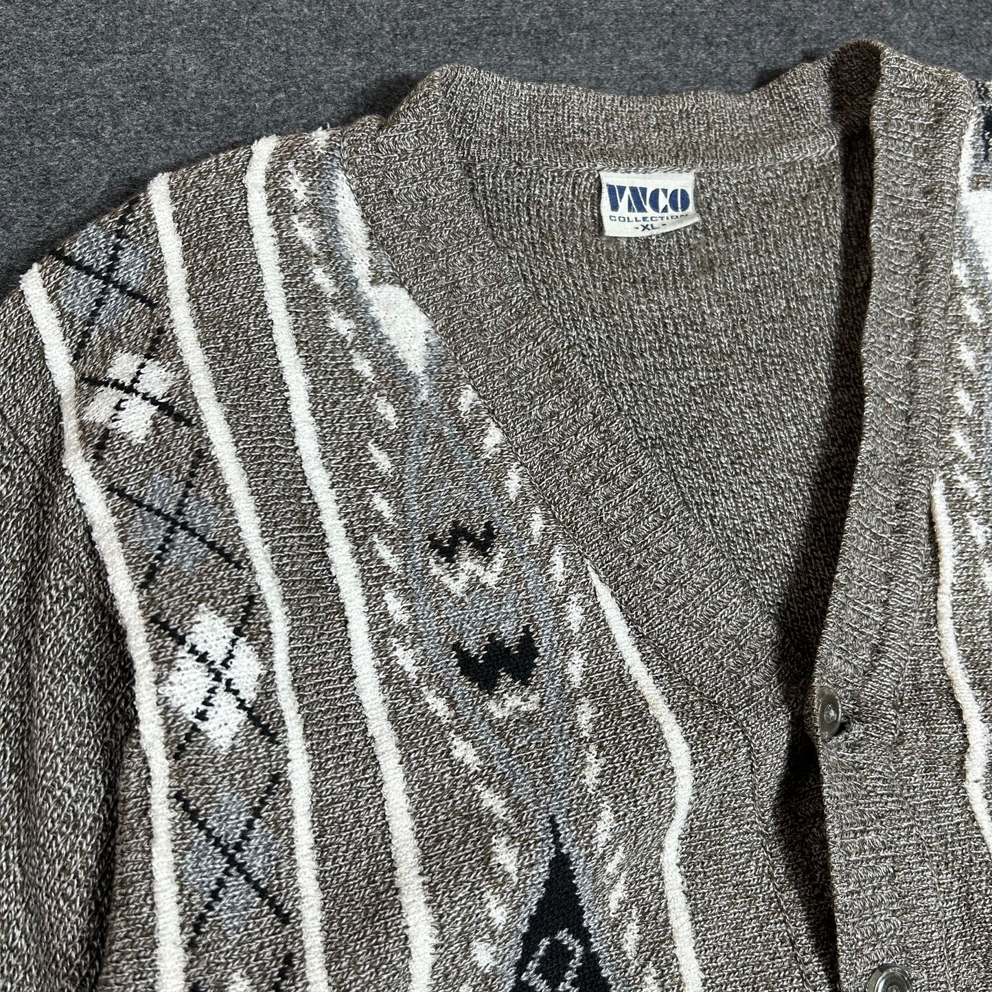 Patterned cardigan
