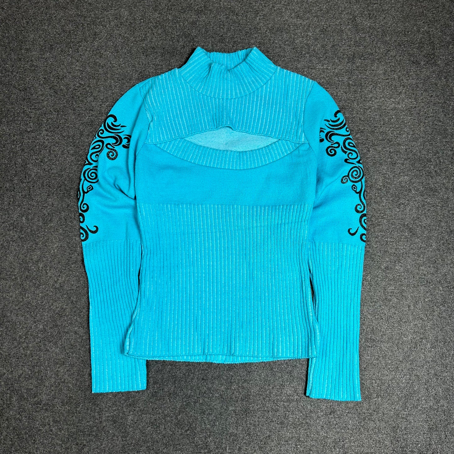 Open chest sweater - women